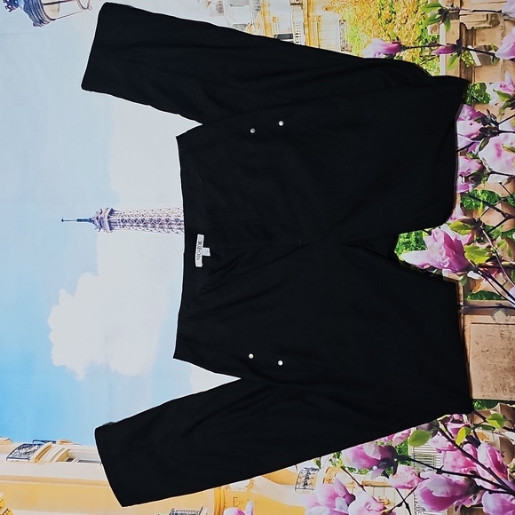 Nic + Zoe Black Skinny Pants Size 2 - Picture 2 of 6